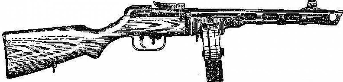 Оружие второй мировой войны рисунок