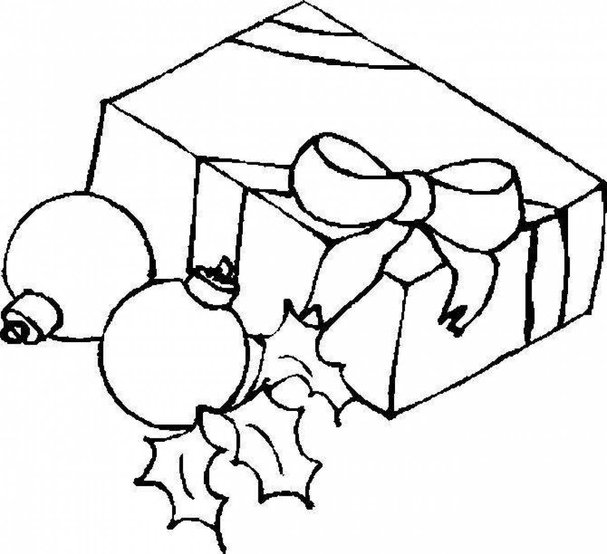Подарки под елкой рисунок. Новогодние подарки раскраска. Рождественский подарок раскраска. Подарки под елкой раскраска. Подарки на новый год карандашом.