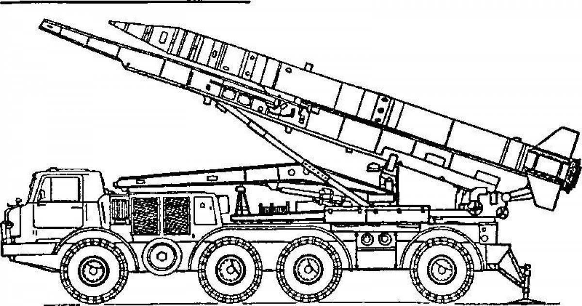 Катюша военная техника рисунок