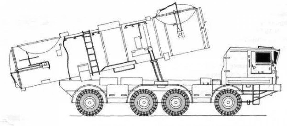 Как нарисовать ракетный комплекс