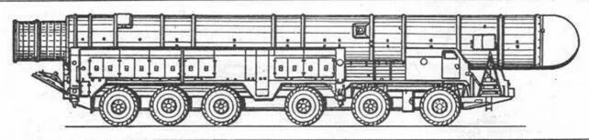 Как нарисовать ракетный комплекс