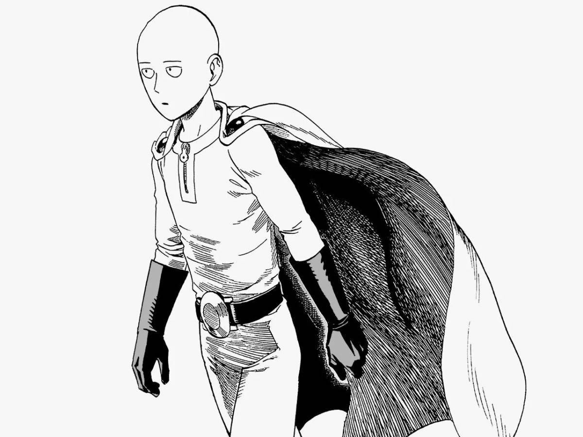 One Punch Man coloring page