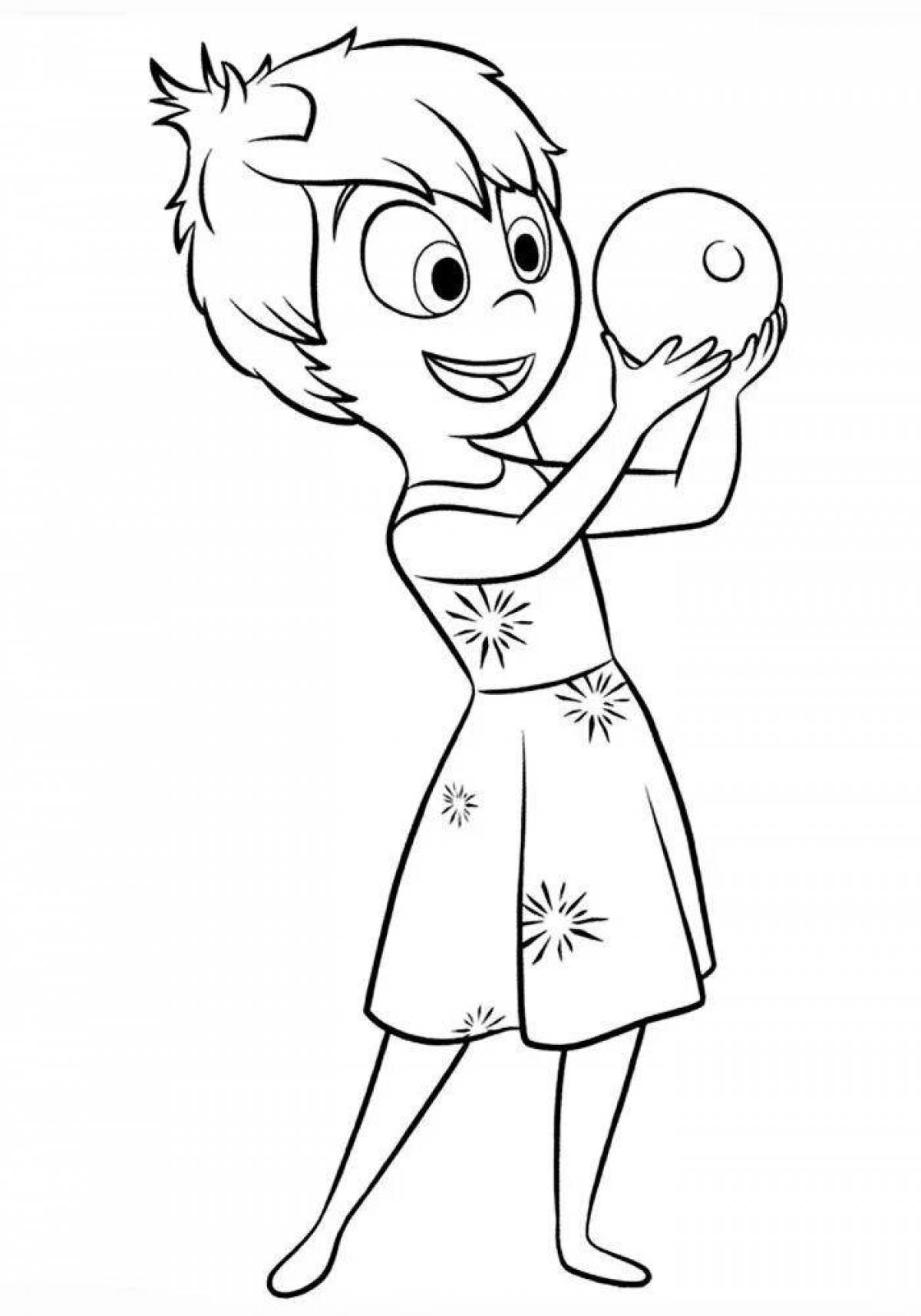 Include others animated coloring page