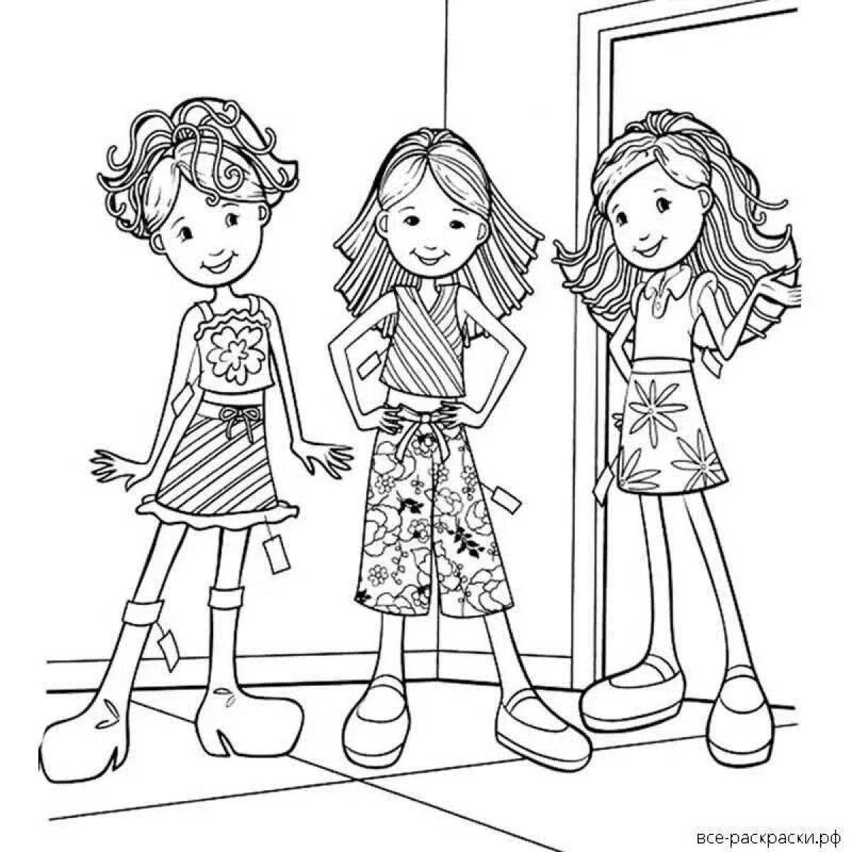 Grand coloring page include others