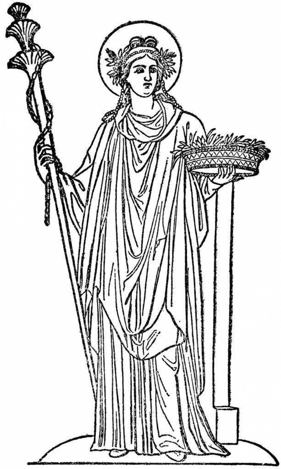 Богиня древней Греции герадемктра