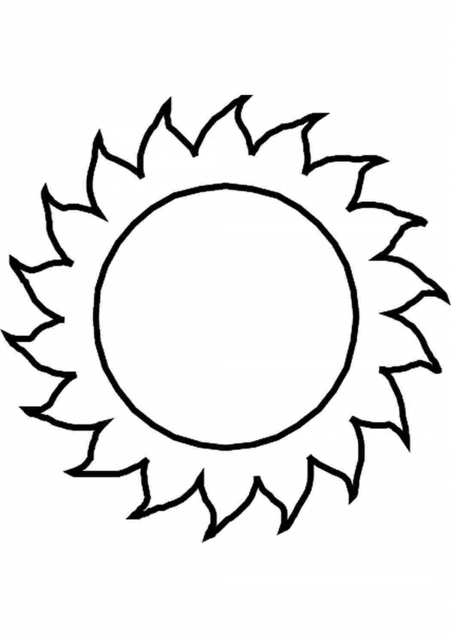 белое солнце картинки