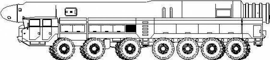 Как нарисовать ракетный комплекс