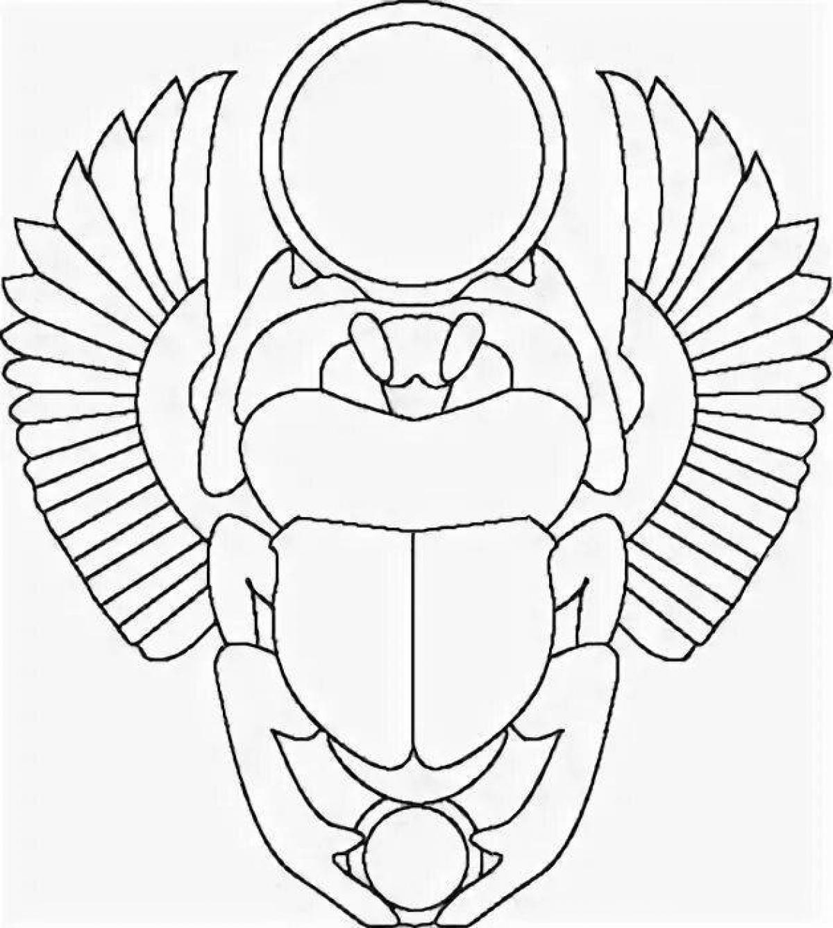 Рисунки египетских украшений