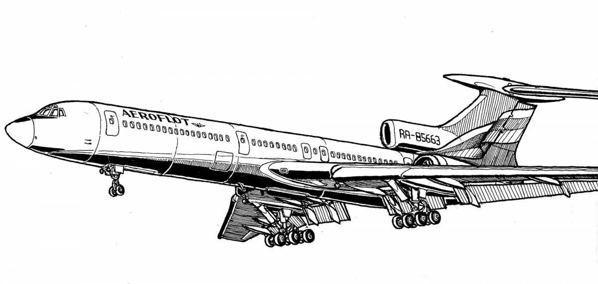 Раскраска самолетов авиакомпаний