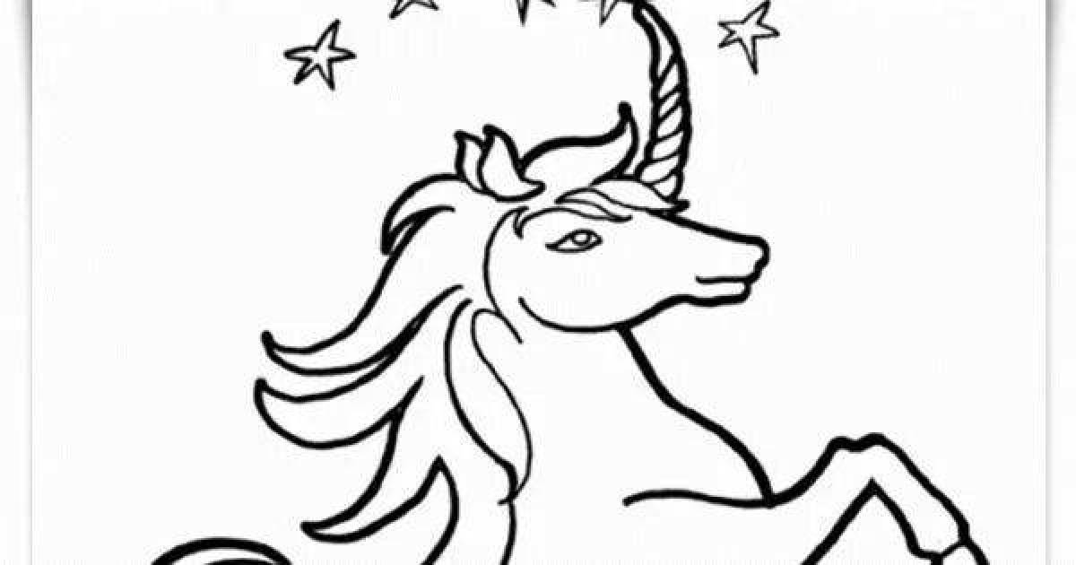 Coloring page enthusiastic golden antelope