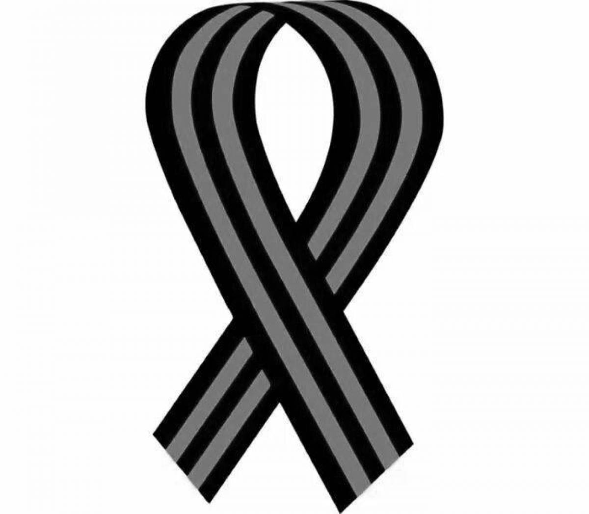 Картинка георгиевская лента шаблон для вырезания
