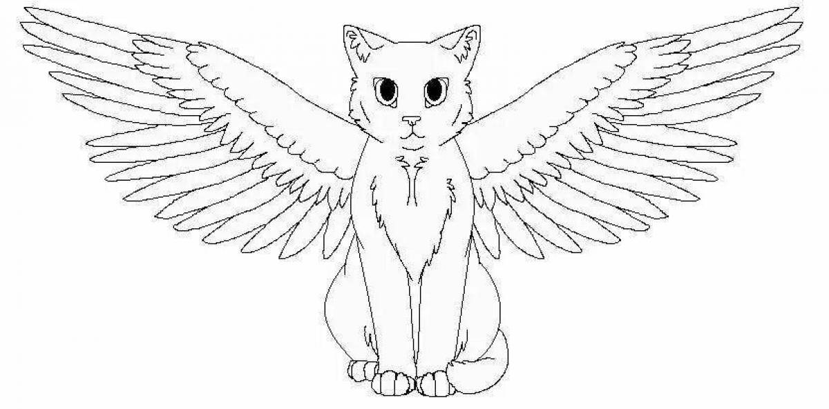 Cat with wings #1