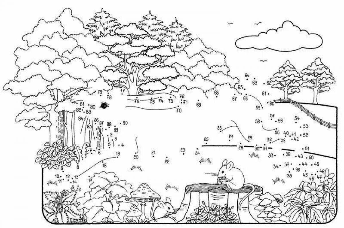 Photo Complex oil coloring game