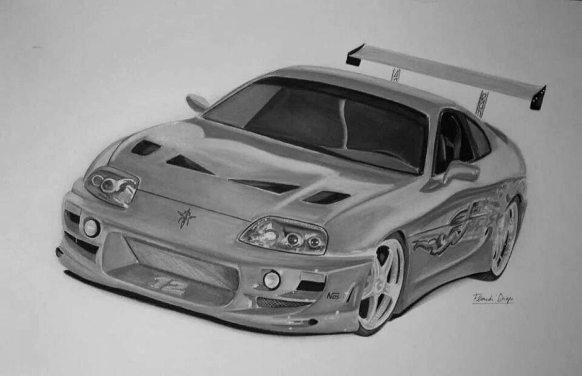 Toyota supra from afterburner #1