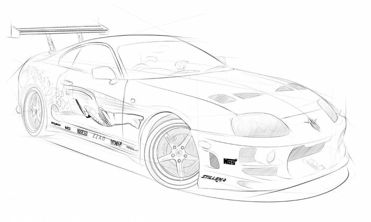 Toyota supra from afterburner #9