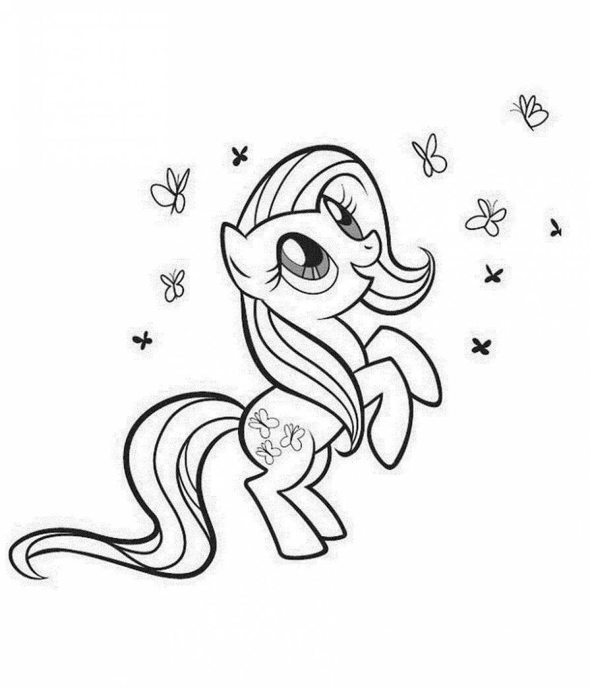 Fluttershy pony my little #4