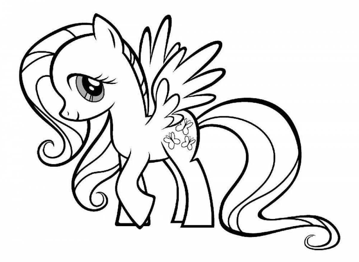 Fluttershy pony my little #9