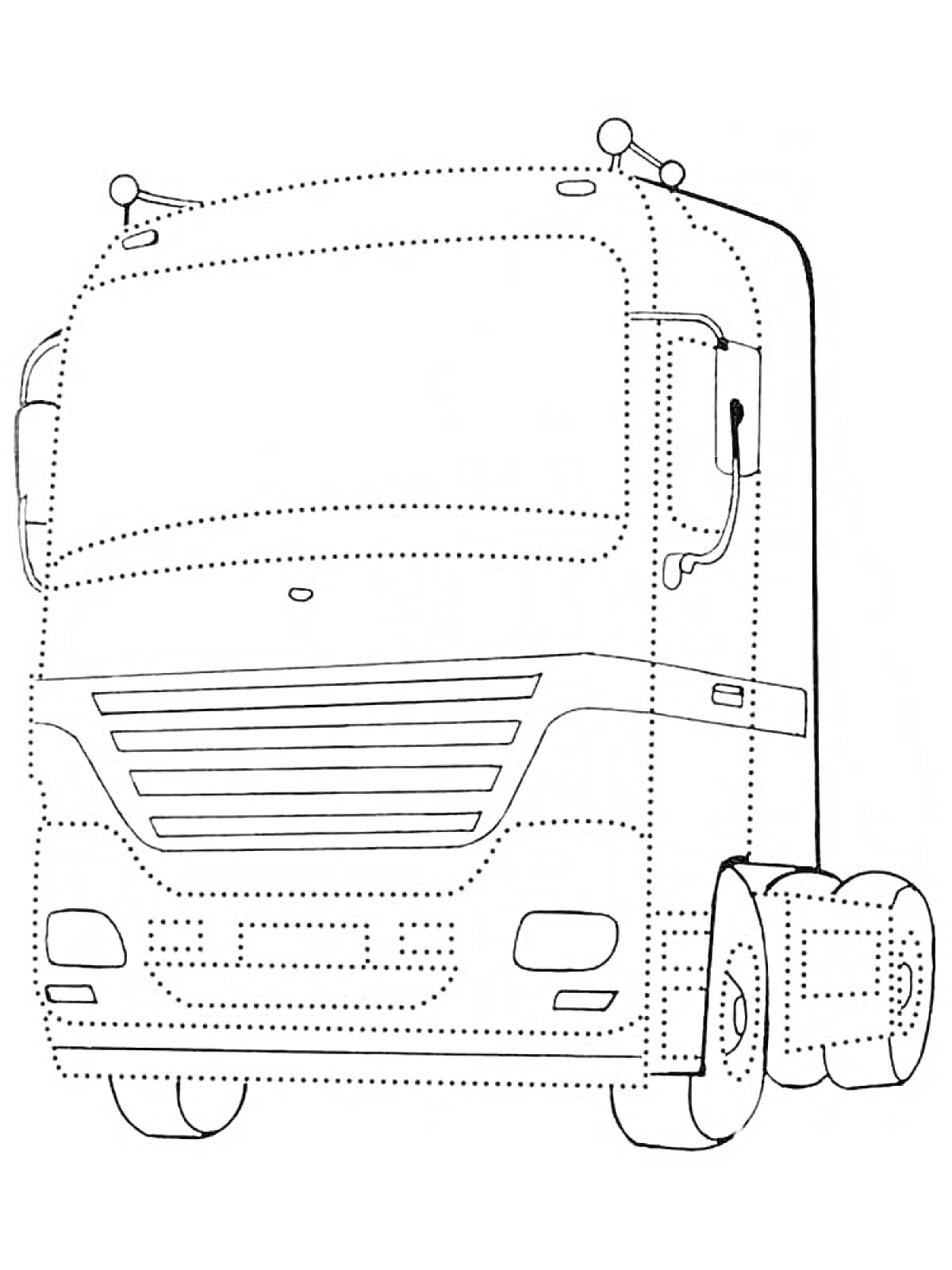 На раскраске изображено: Для детей, Транспорт