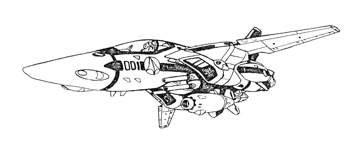 На раскраске изображено: Авиация, Военный самолет