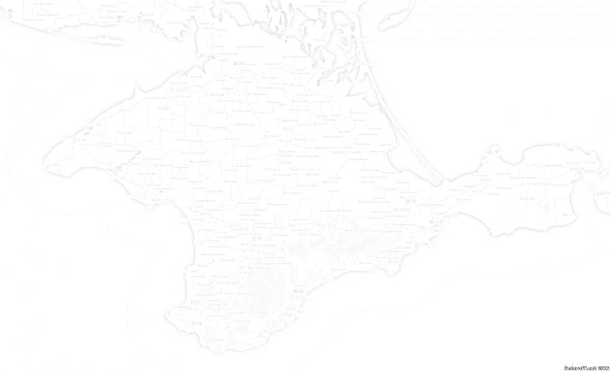 На раскраске изображено: Крым, Карта, Города, Регионы, География, Образование, Контурные рисунки