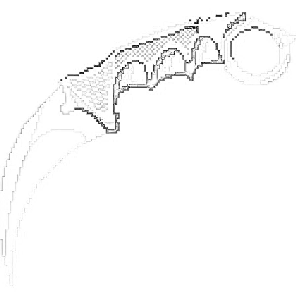 На раскраске изображено: Керамбит, Нож, Оружие, Рукоятка, Металл, Кольцо, Изогнутое лезвие