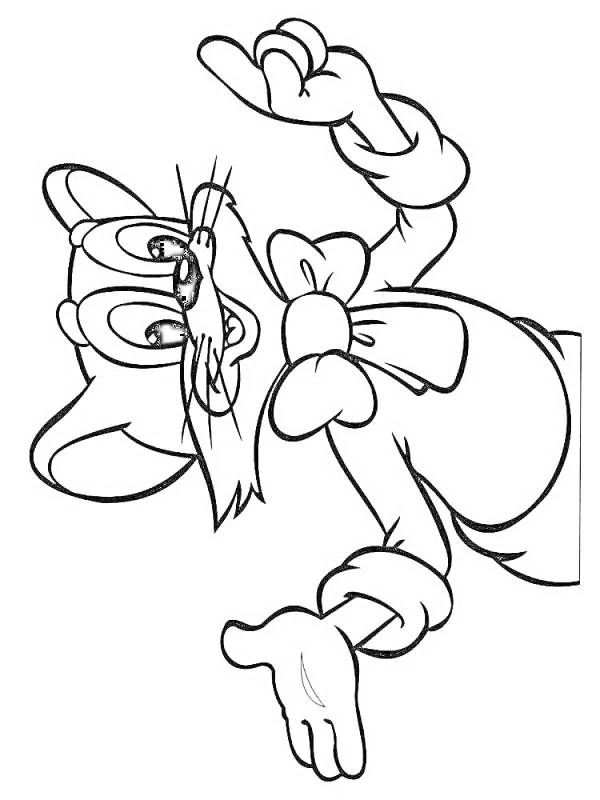 Кот леопольд раскраска