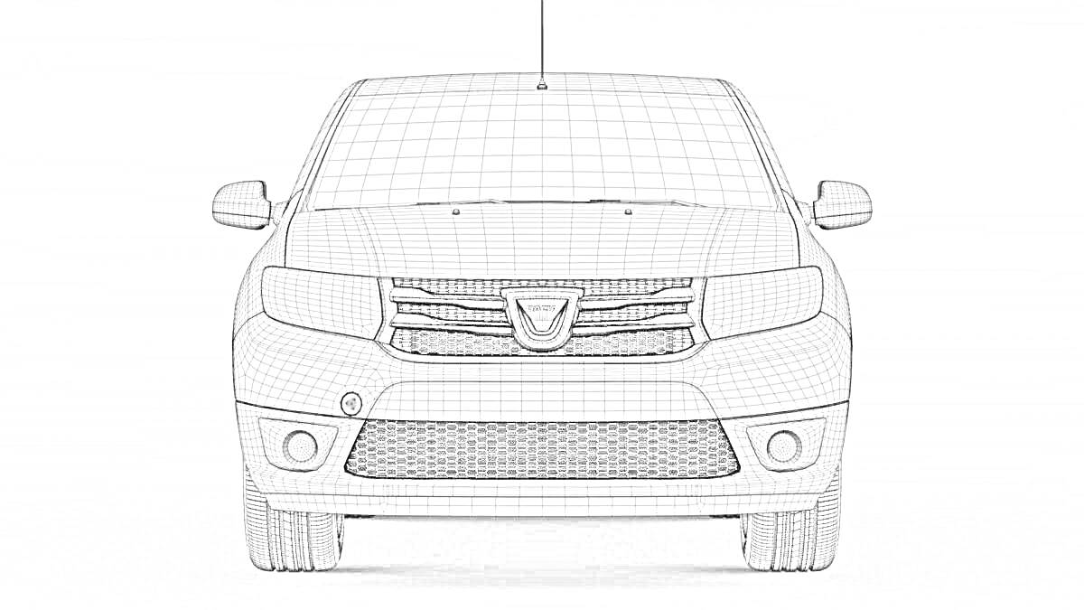 На раскраске изображено: Фары, Бампер, Сетка, Колёса