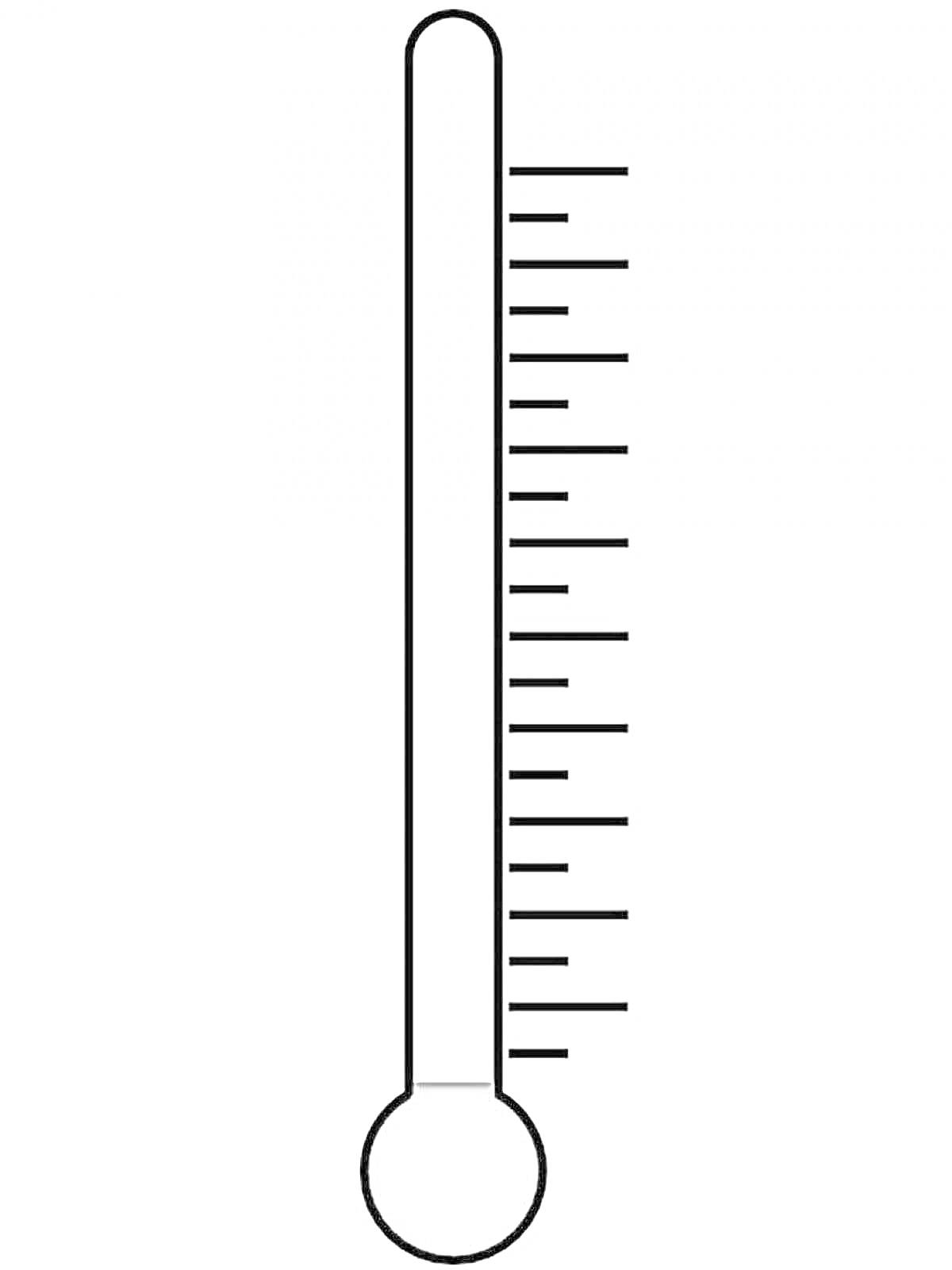 На раскраске изображено: Термометр, Температура, Для детей