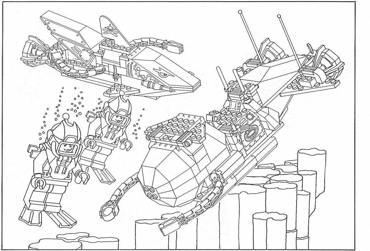 Раскраски летательные аппараты: 23 раскраски - скачать или распечатать ...