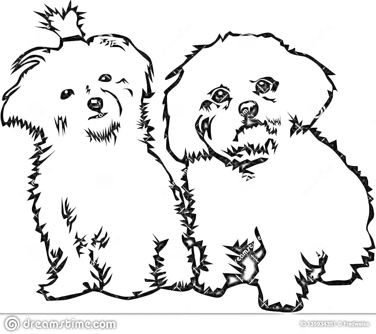 На раскраске изображено: Домашние животные, Для детей, Собака