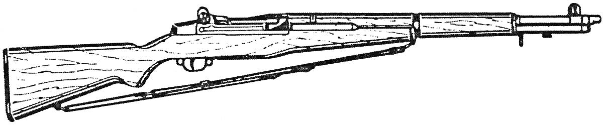 На раскраске изображено: Винтовка Мосина, Деревянный приклад, Металлические детали, Прицел, Ствол, Оружие
