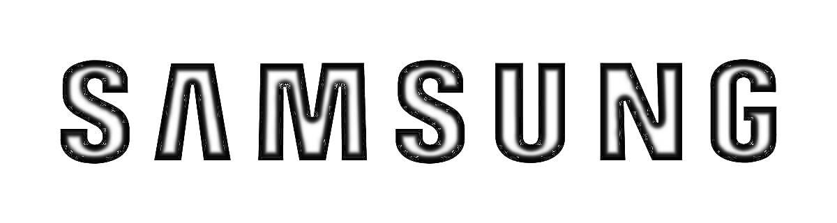 На раскраске изображено: Samsung, Белый фон, Текст, Надпись, Бренд