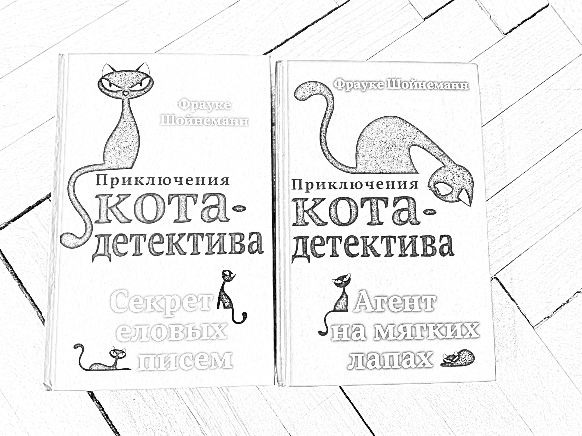 Раскраска две книги с обложками 