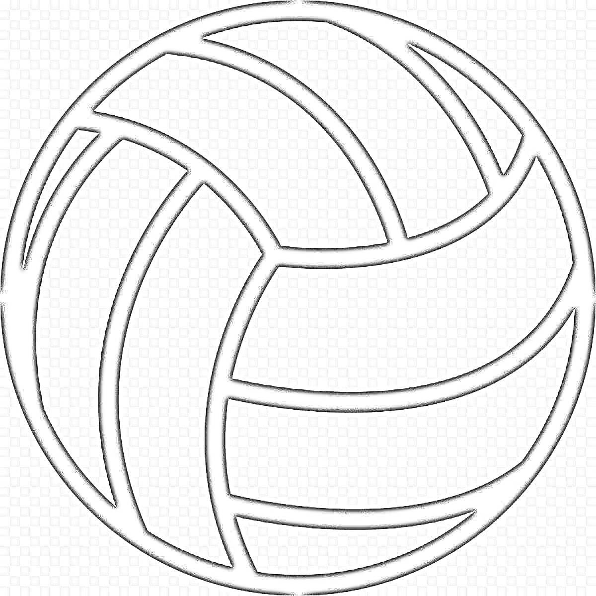 На раскраске изображено: Волейбол, Спорт, Отдых, Активность