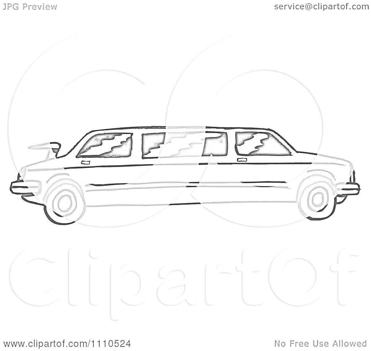 На раскраске изображено: Лимузин, Транспорт, Длинный автомобиль
