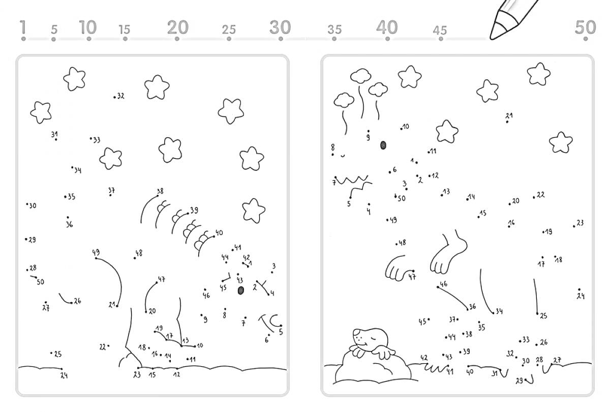 На раскраске изображено: Соединить точки, Цифры, Лев, Младенец, Звезды, Для детей