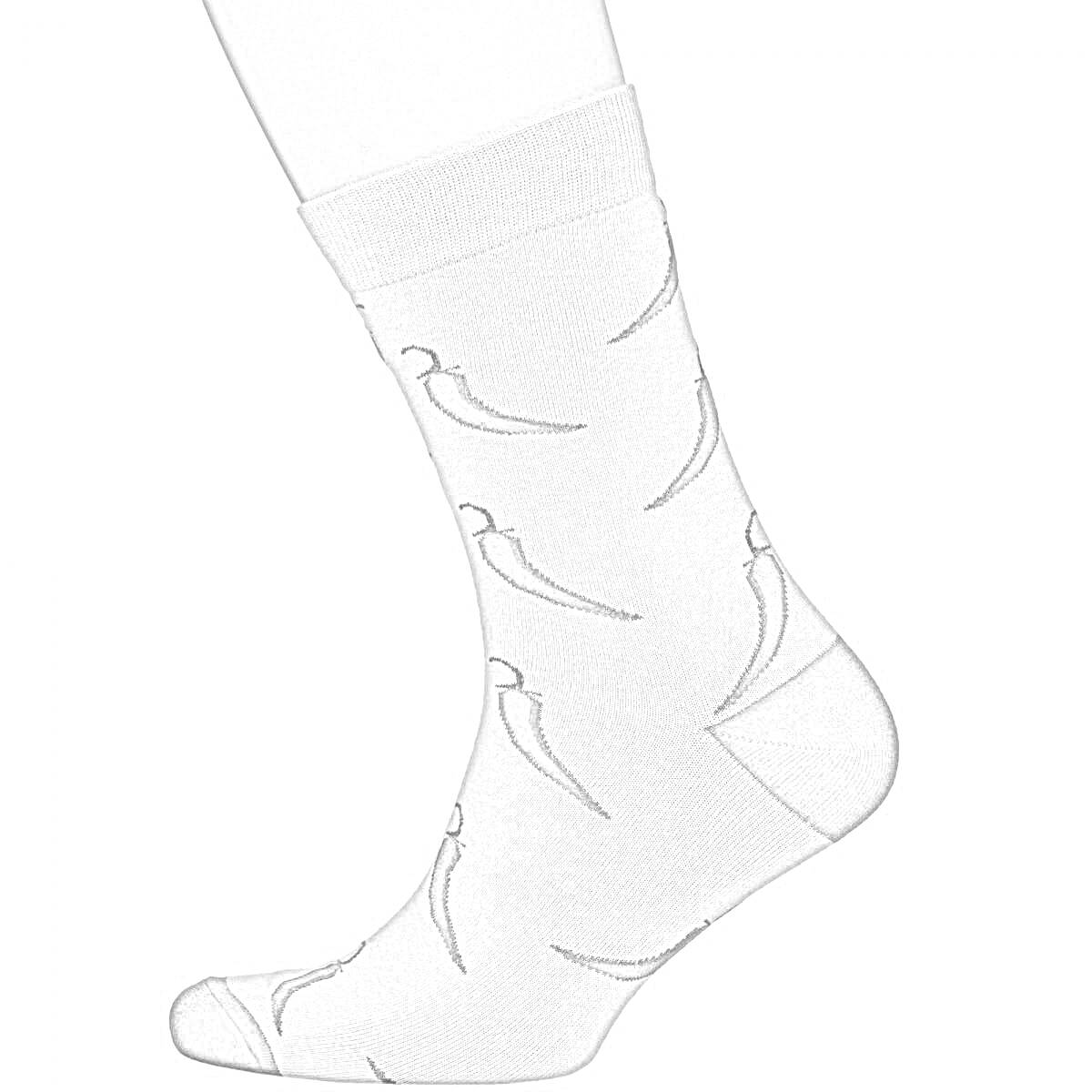 На раскраске изображено: Перец, Одежда, Аксессуар