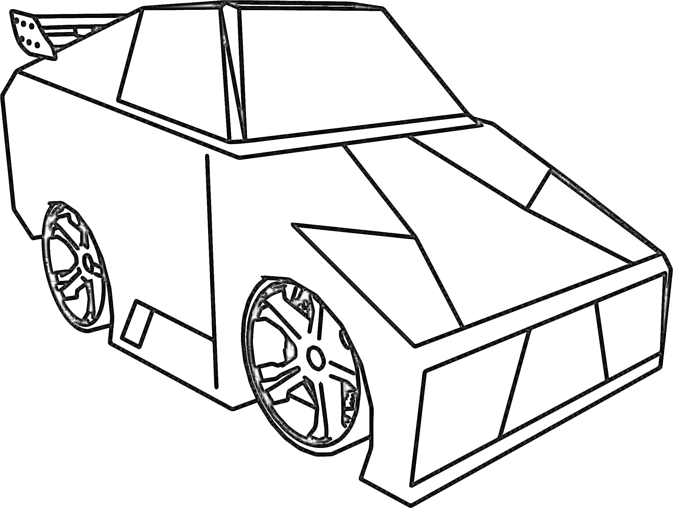 На раскраске изображено: Lamborghini, Авто, Спойлер, Колёса, Спорткар