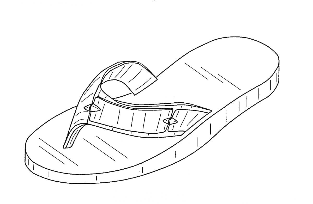На раскраске изображено: Обувь, Заклепки, Подошва, Летняя обувь