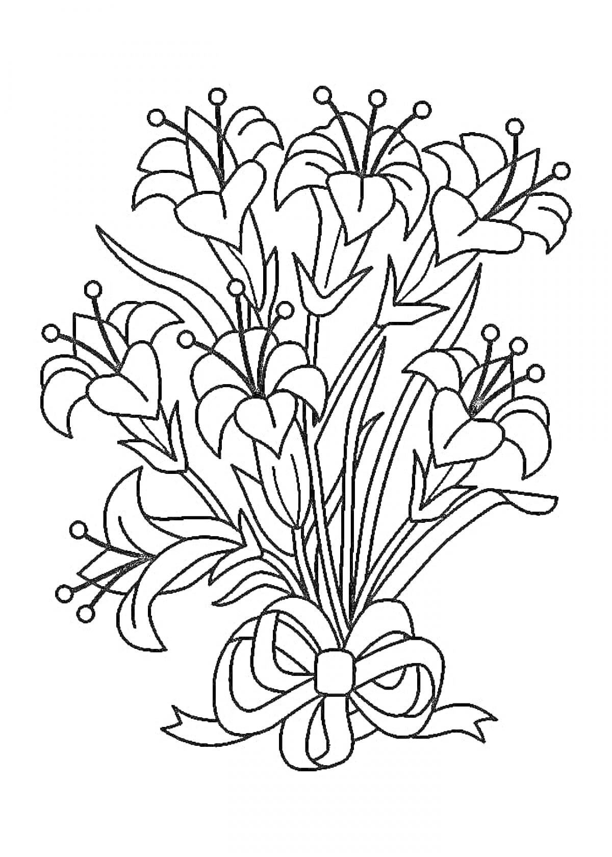 На раскраске изображено: Цветы, Природа