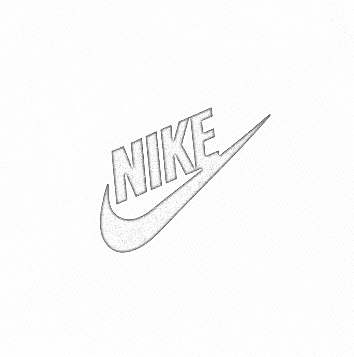 На раскраске изображено: Nike, Найк, Галочка