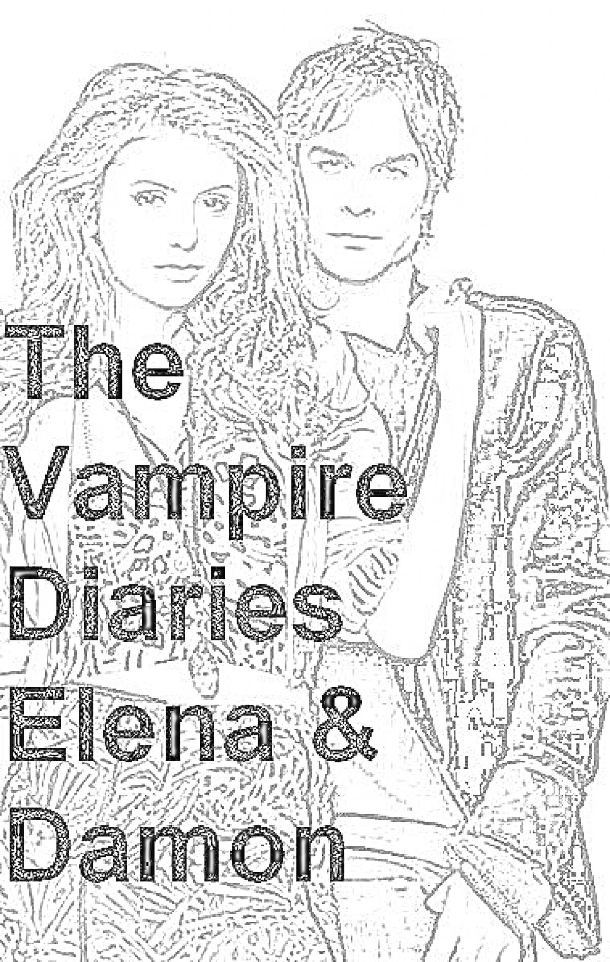 The Vampire Diaries, Елена и Дэймон стоят вместе