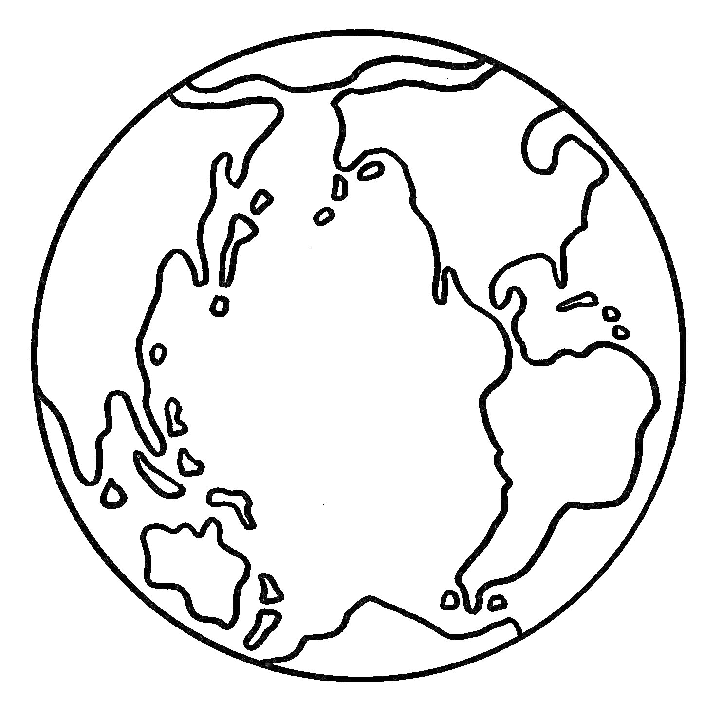 На раскраске изображено: Планета Земля, Материки, География, Мир, Глобус