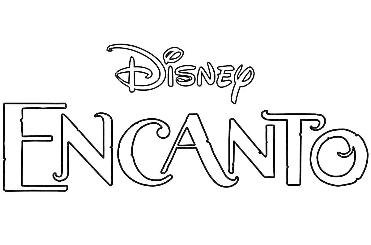 Раскраска Disney ENCANTO