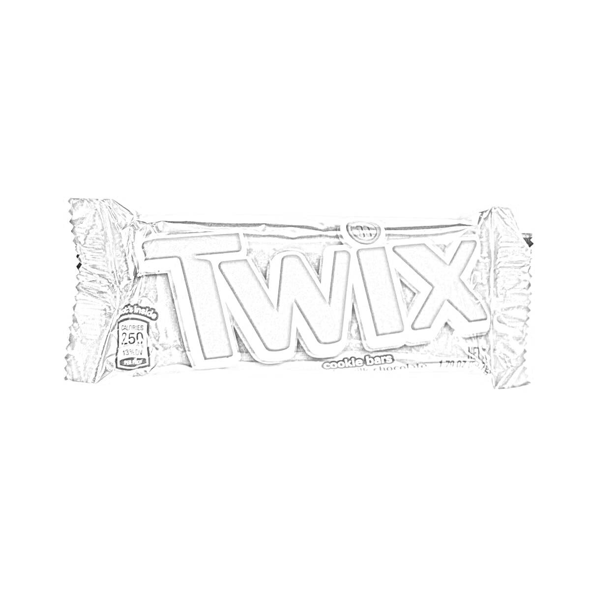 Упаковка Twix батончиков