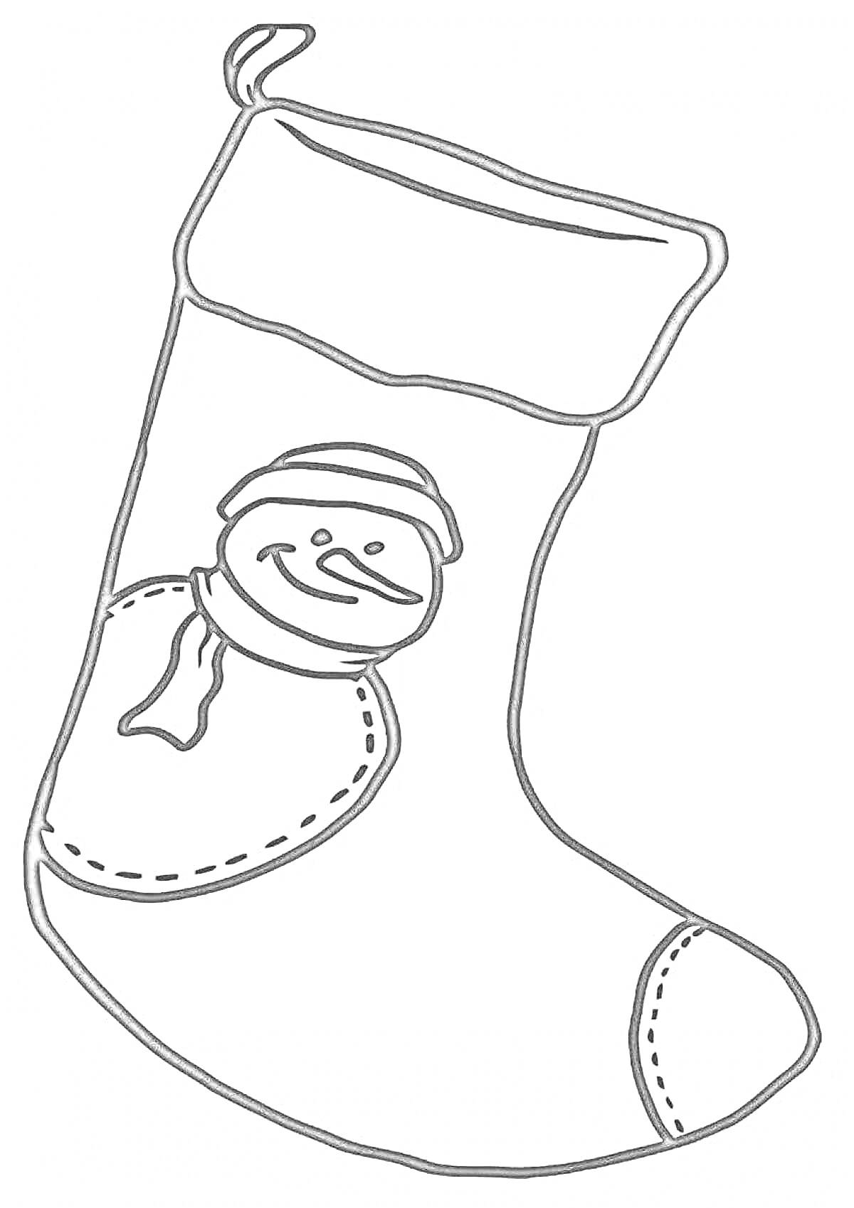 На раскраске изображено: Рождество, Вышивка, Зима