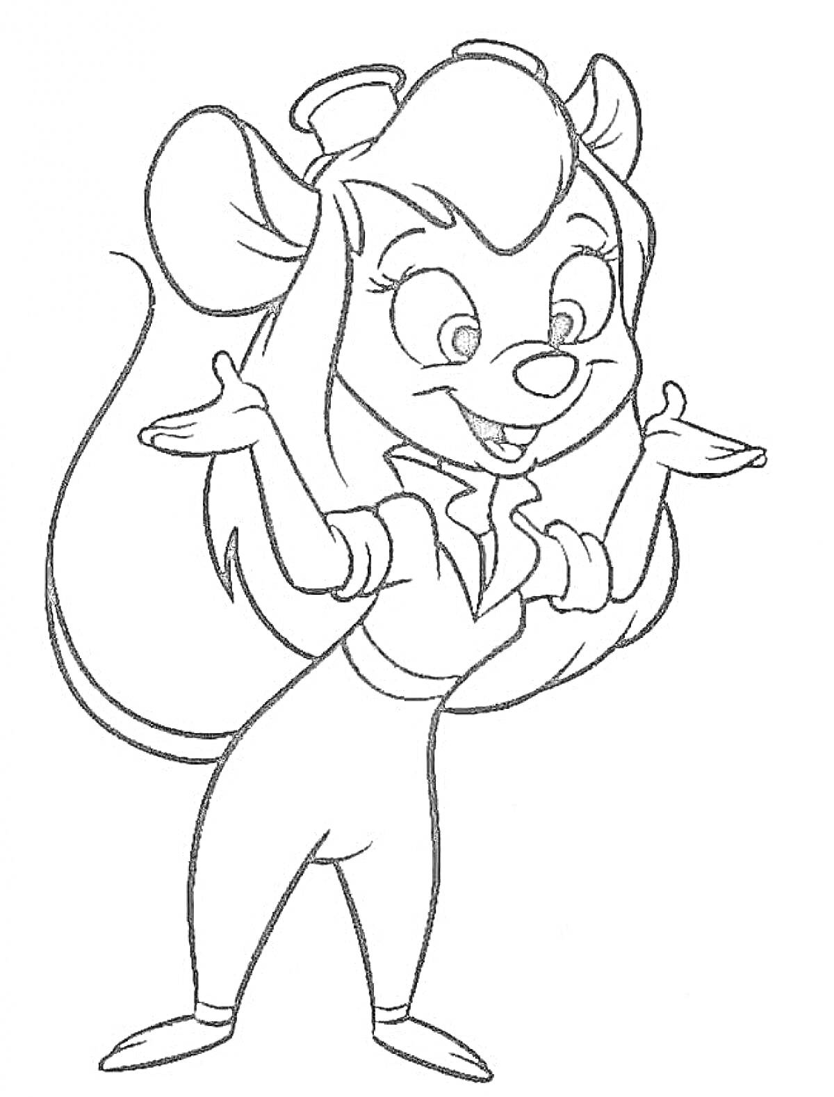 На раскраске изображено: Поднятые руки, Длинные волосы