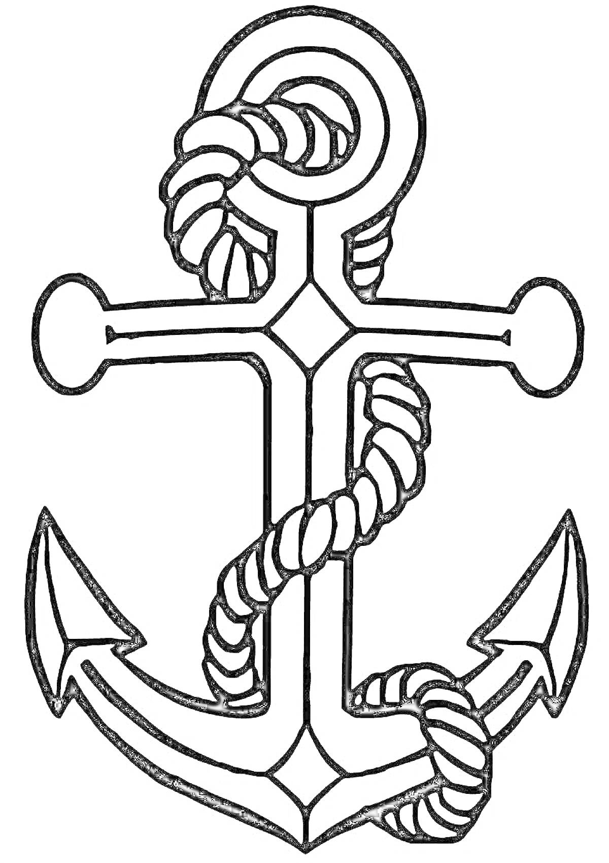 На раскраске изображено: Веревка, Мореплавание, Корабль, Моряк