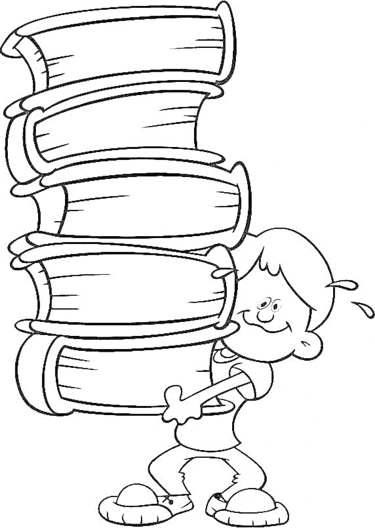 На раскраске изображено: Мальчик, Образование