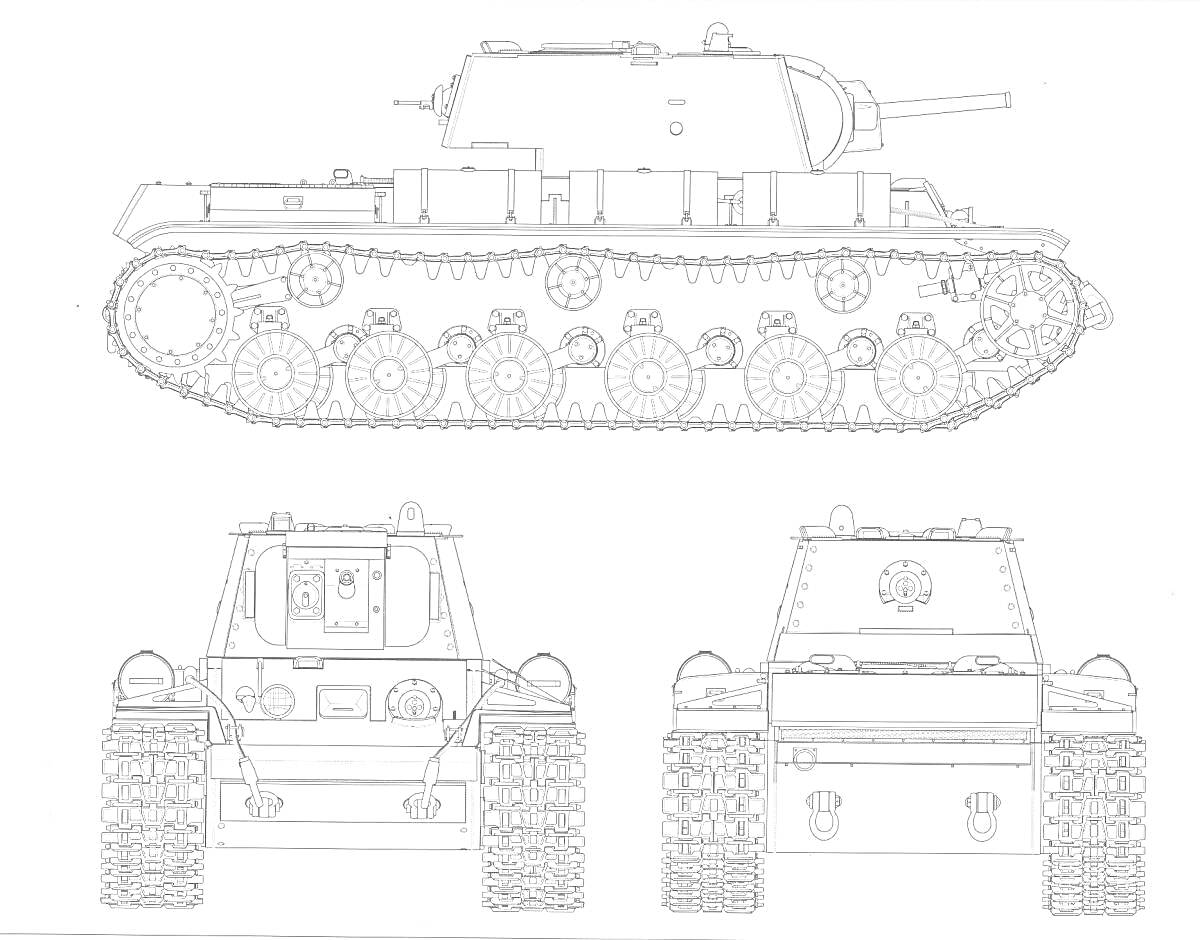 На раскраске изображено: Танк, Военная техника, Военная машина, Шасси, Броня